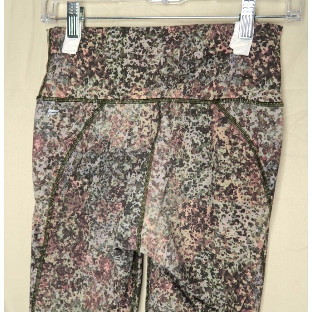 Fabletics Powerhold Watercolor Printed Leggings 7/8 Length Women's Size Small - Picture 4 of 7